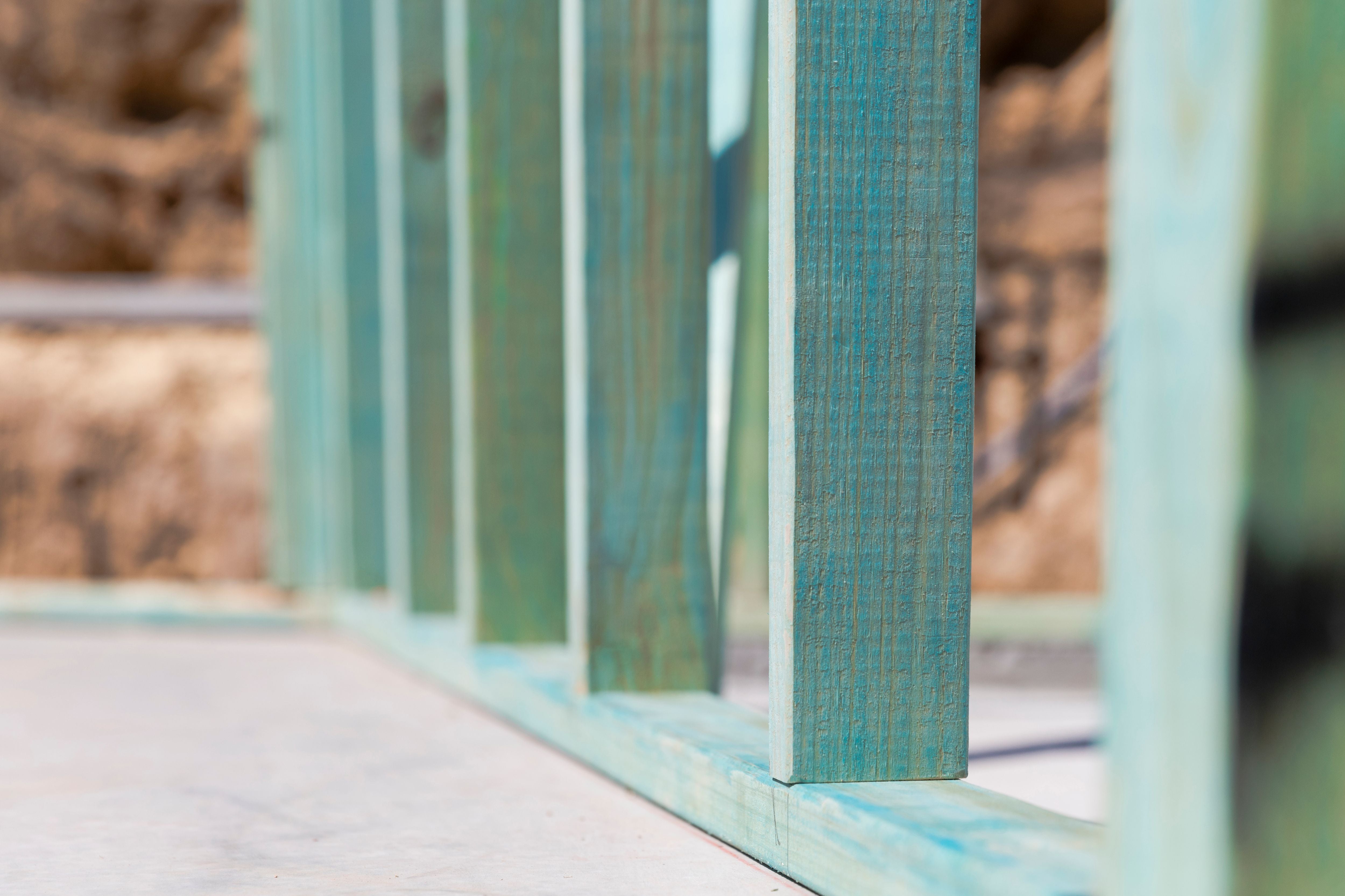 Industrial Grade Pressure Treated Wood Storage Yard